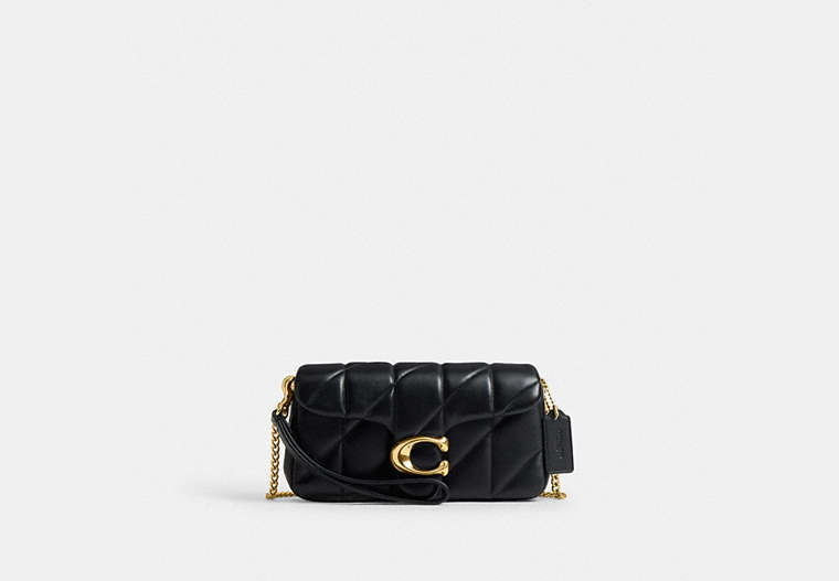 Coach Tabby Chain Crossbody Bag 19 with black quilting