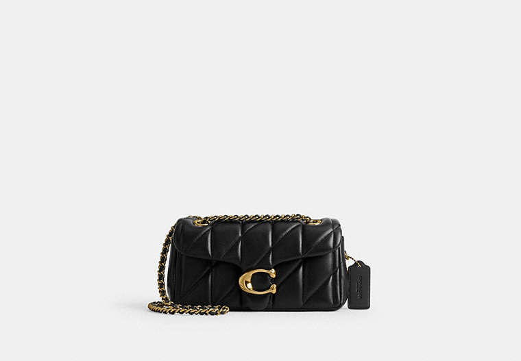 Coach Tabby Shoulder Bag 20 with black pillow quilting